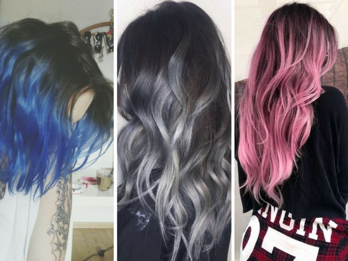 colored hair | hair style | beauty tips | hair style of 2016 | trends of 2016 | pink hair | blue hair | grey hair