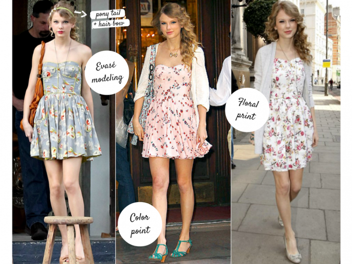 fashion | style | summer | summer outfits | dress | dresses | floral dress | 2017 fashion | taylor swift | taylor swift outfits