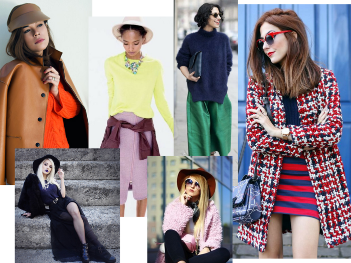 moda | moda 2017 | manual de cores | as cores | combinação de cores | roupas | looks | moda inverno | color block | color blocking