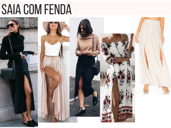 moda 2018 | moda | looks | saias | saia | manual da saia | looks com saia