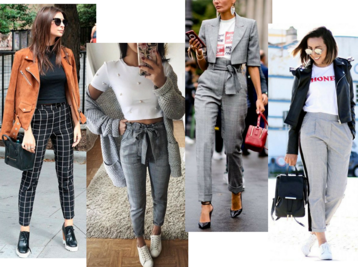 moda | moda inverno 2018 | calça xadrez | calça xadrez feminina | tendencia inverno 2018