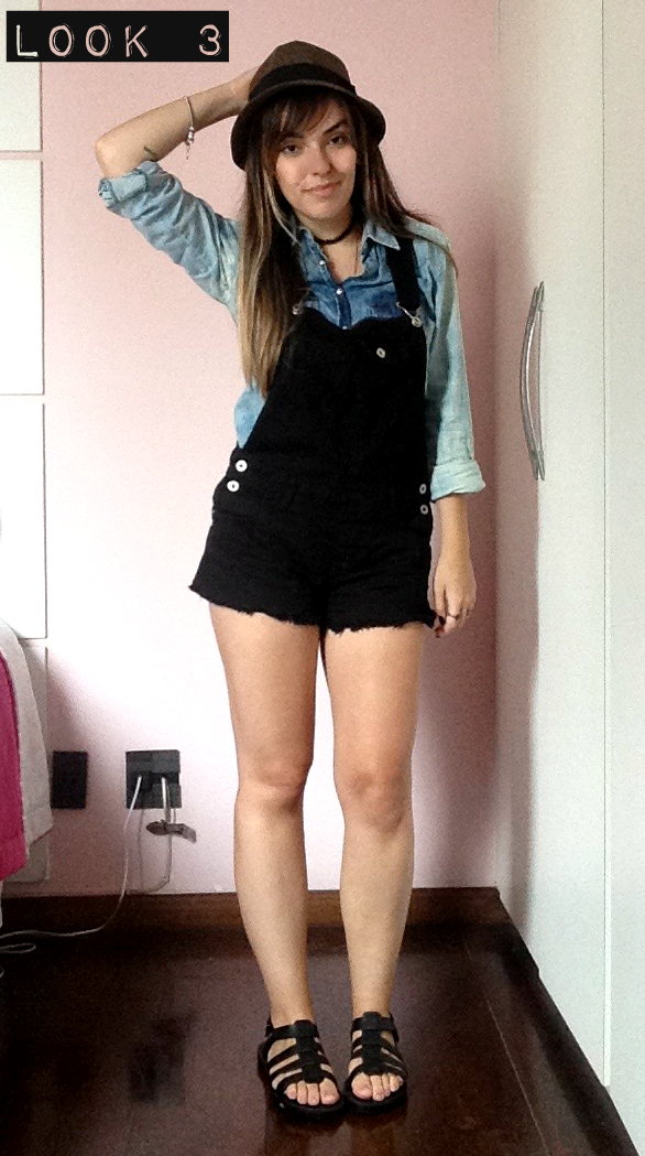 moda | look do dia | looks para o dia | camisa jeans | look com camisa jeans | 1 peça 4 looks | looks diferentes com a mesma peça