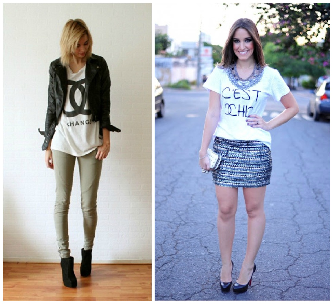 t-shirts | moda | streetstyle | verão 2013 | looks com t-shirts