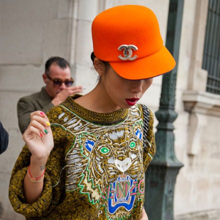 Paris Fashion Week, street style, moda, looks de rua, cores fluo, verão 2013, tendências verão 2013