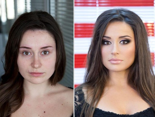 blog de moda | beleza | entretenimento | fotos | antes e depois | maquiagem | make up | Vadim Andreev | obras de Vadim Andreev | mulheres sem maquiagem | poder da maquiagem