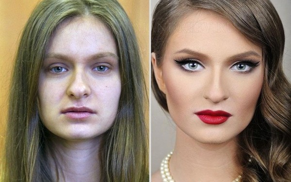 blog de moda | beleza | entretenimento | fotos | antes e depois | maquiagem | make up | Vadim Andreev | obras de Vadim Andreev | mulheres sem maquiagem | poder da maquiagem