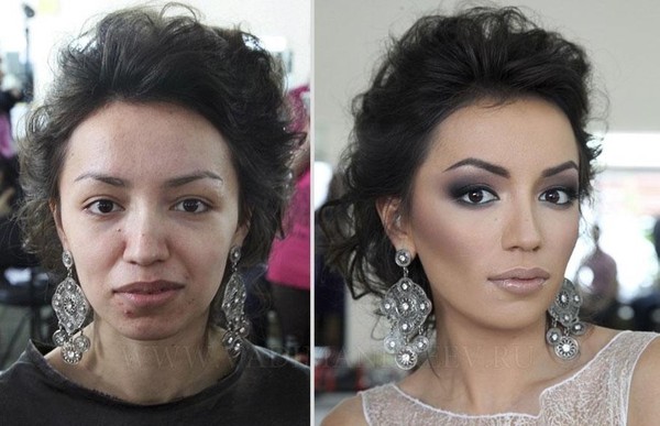 blog de moda | beleza | entretenimento | fotos | antes e depois | maquiagem | make up | Vadim Andreev | obras de Vadim Andreev | mulheres sem maquiagem | poder da maquiagem
