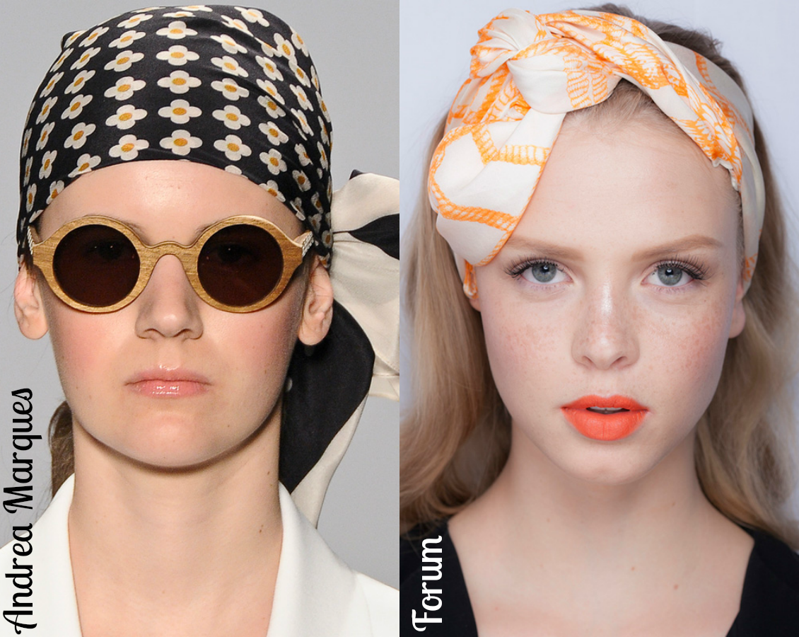 blog de moda | beleza | cabelos | sobre beleza | beleza cabelo | penteados | beleza verão 2014 | penteados para várias ocasiões | grampos no cabelo | lenço no cabelo