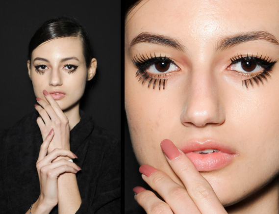 beleza | maquiagem | SPFW | beleza SPFW verão 2015 | maquiagem verão 2015 | cílios postiços | unha nude | beleza Adriana Degreas SPFW verão 2015