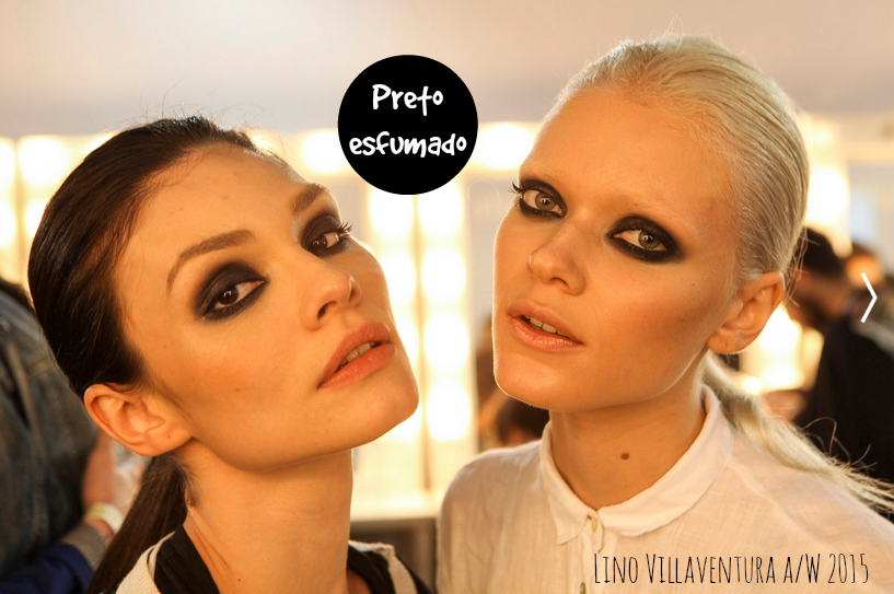 beleza | maquiagem | make up | semanas de moda | apostas de beleza para inverno 2015 | maquiagem de inverno | SPFW inverno 2015 | maquiagens do SPFW