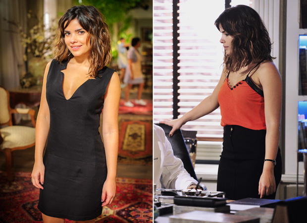 blog de moda | Moda | moda em novelas | look da Aline de Amor à Vida | look de trabalho | decote para look de trabalho | minissaia para look de trabalho pode ou não