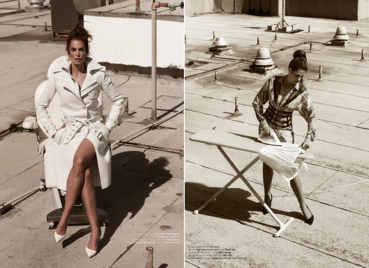 blog de moda | Moda | roupas | roupa | sobre moda | vestido | moda roupa | roupa da moda | blusas | vestidos de festa | vestido para festa | roupas da moda | modelos | Cindy Crawford | modelos mais velhas | ensaio para revistas | Cindy Crawford posa para