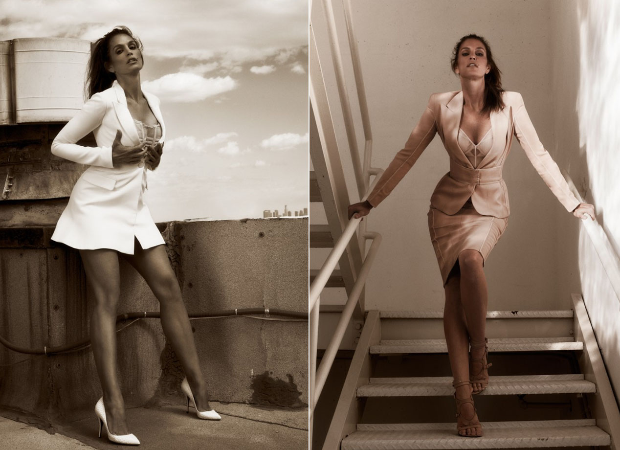 blog de moda | Moda | roupas | roupa | sobre moda | vestido | moda roupa | roupa da moda | blusas | vestidos de festa | vestido para festa | roupas da moda | modelos | Cindy Crawford | modelos mais velhas | ensaio para revistas | Cindy Crawford posa para