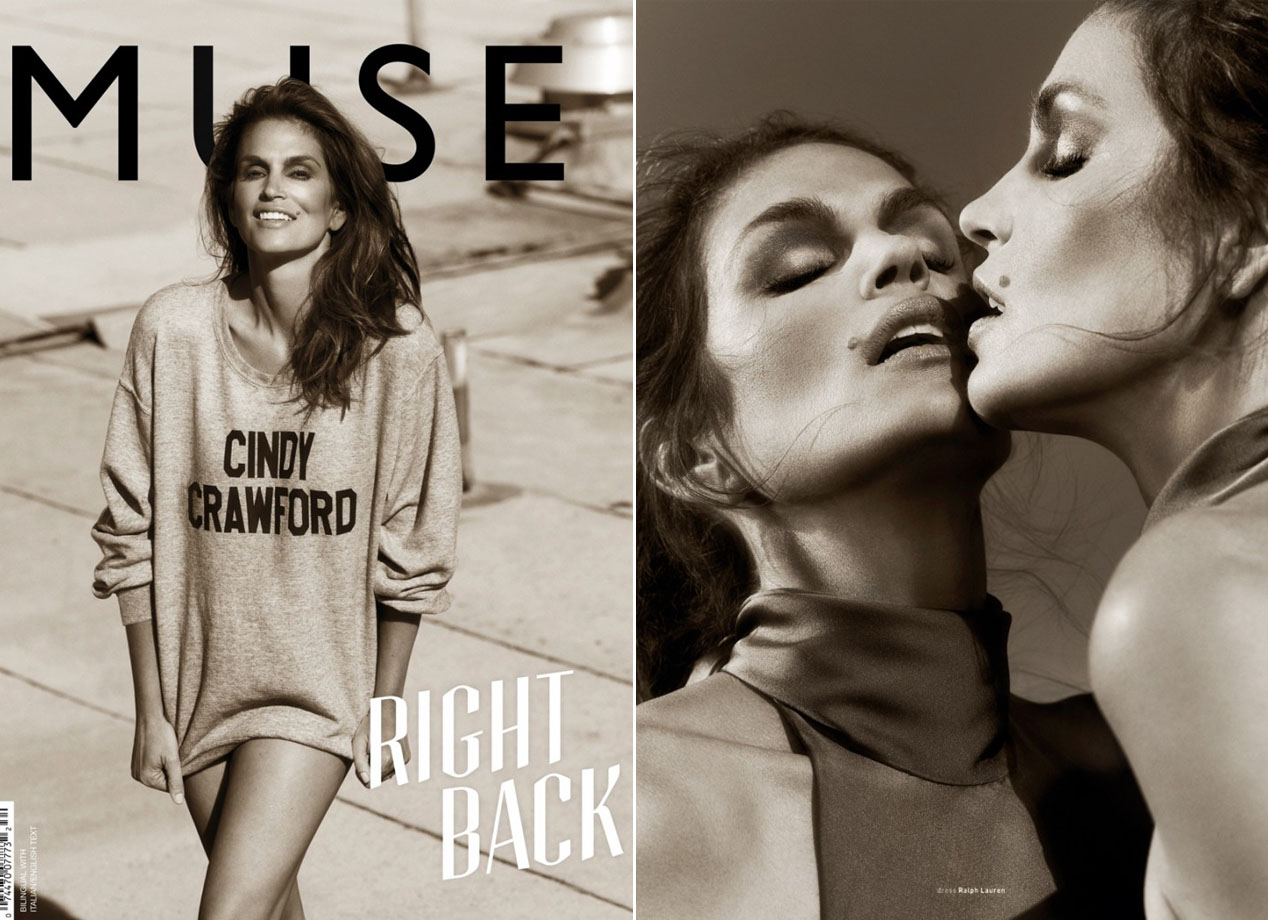 blog de moda | Moda | roupas | roupa | sobre moda | vestido | moda roupa | roupa da moda | blusas | vestidos de festa | vestido para festa | roupas da moda | modelos | Cindy Crawford | modelos mais velhas | ensaio para revistas | Cindy Crawford posa para
