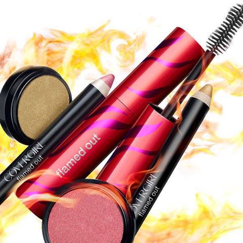 blog de moda | Beleza | maquiagem | make up | sobre beleza | penteados | sobre penteados | cosmeticos | novidades de make | novidades de beleza | CoverGirl | Flamed Out Collection