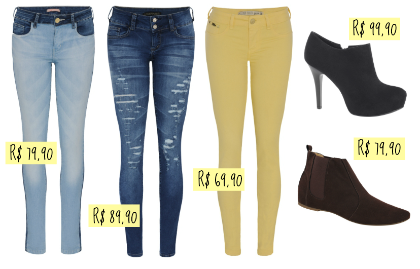 moda | moda 2014 | jeans | coleção C&A | coleção jeans C&A | Jeans Paixão Brasileira | calça colorida | calça jeans | camisa jeans | moda inverno 2014 | novas coleções de lojas de fast fashion