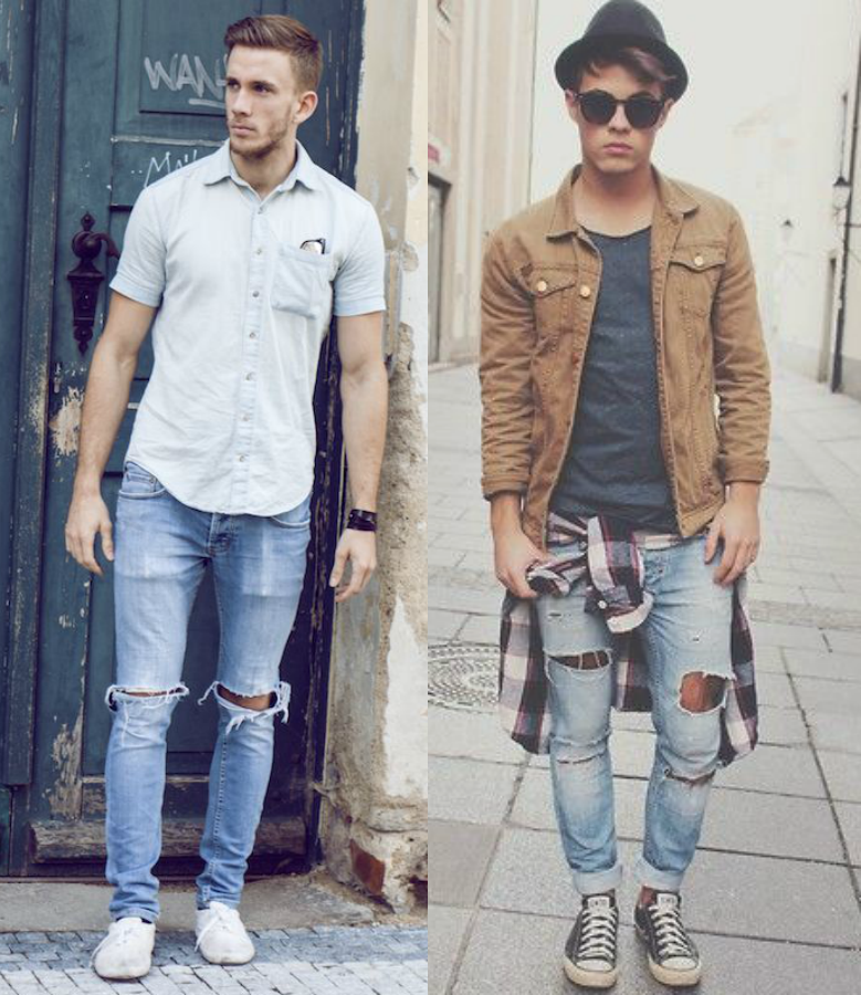 moda | moda masculina | moda para homens | calça jeans masculinas | calças para homens | calça jeans rasgada | jeans ed | calça jeans skinny | jeans masculino