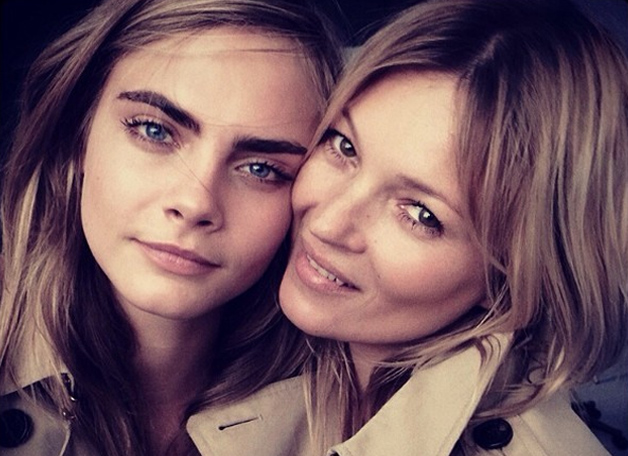 beleza | moda | perfumes | fragrâncias | Burberry | nova fragrância da Burberry | Cara Delevingne | Kate Moss | Kate Moss e Cara Delevngne juntas na campanha da Burberry