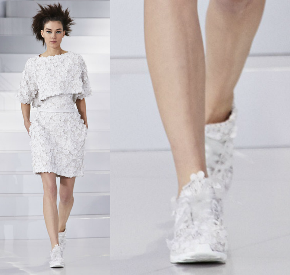 blog de moda | moda | sobre moda | alta costura | Chanel Haute Couture summer 2014 | Chanel Alta Costura verão 2014 | moda verão 2014 | tendências verão 2014 | sneakers | sneaker Chanel | tênis Chanel