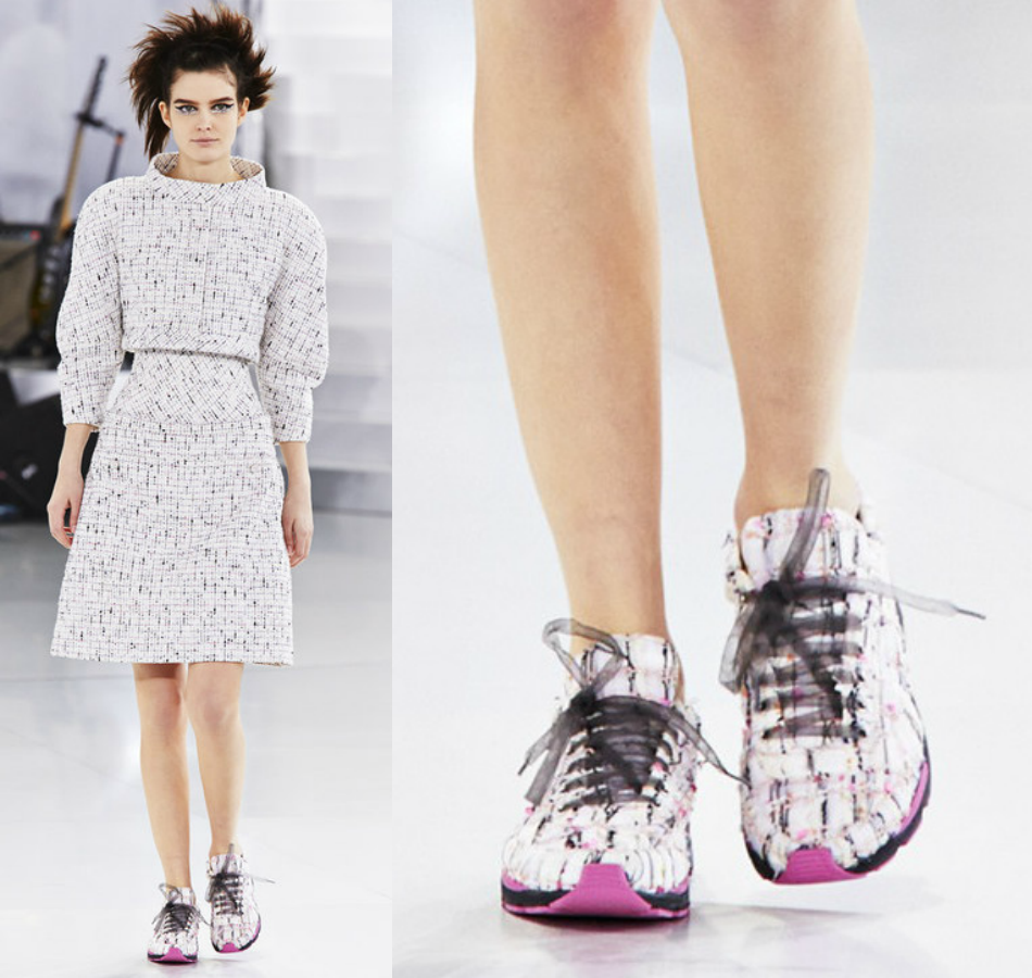 blog de moda | moda | sobre moda | alta costura | Chanel Haute Couture summer 2014 | Chanel Alta Costura verão 2014 | moda verão 2014 | tendências verão 2014 | sneakers | sneaker Chanel | tênis Chanel
