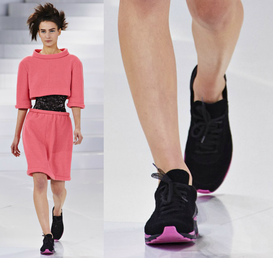 blog de moda | moda | sobre moda | alta costura | Chanel Haute Couture summer 2014 | Chanel Alta Costura verão 2014 | moda verão 2014 | tendências verão 2014 | sneakers | sneaker Chanel | tênis Chanel