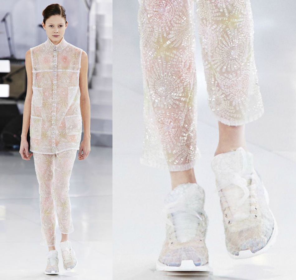 blog de moda | moda | sobre moda | alta costura | Chanel Haute Couture summer 2014 | Chanel Alta Costura verão 2014 | moda verão 2014 | tendências verão 2014 | sneakers | sneaker Chanel | tênis Chanel