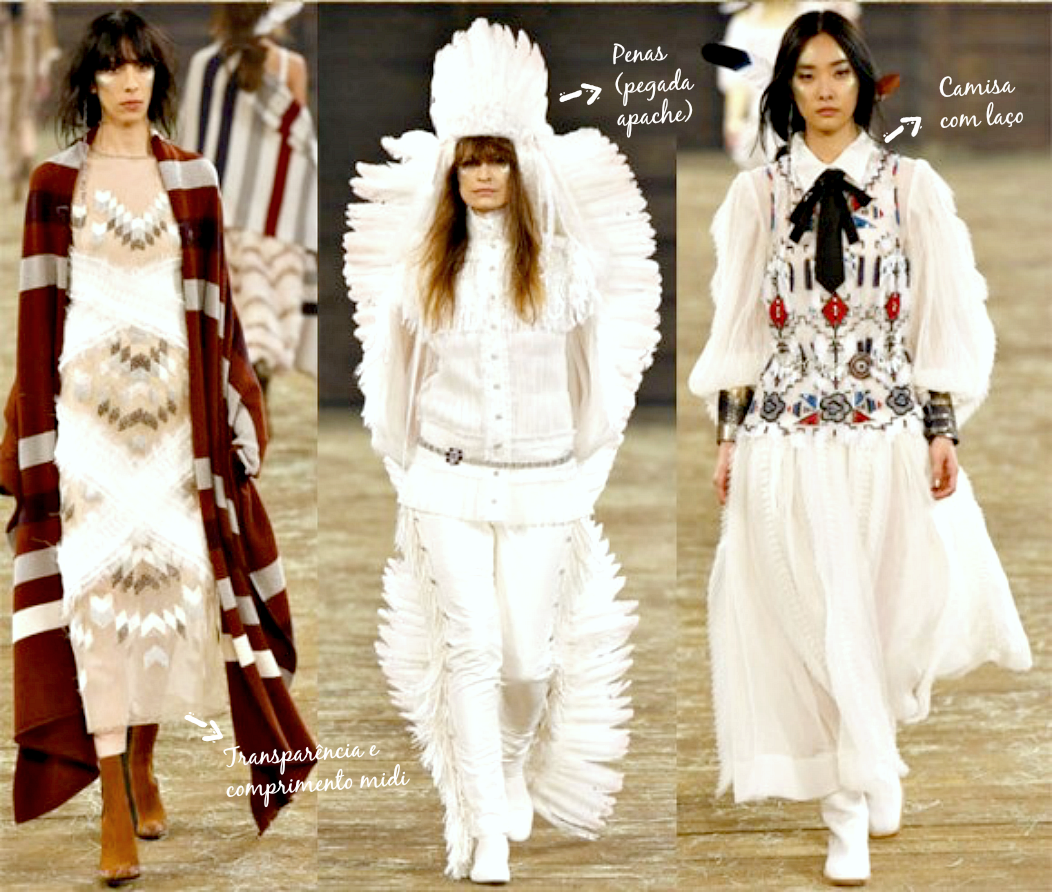 blog de moda | moda | desfiles | Chanel resort 2014 | Chanel fall winter 2014 | Chanel coleção apaxe | resumo de desfiles | semanas internacionais | folk style | apaxe style
