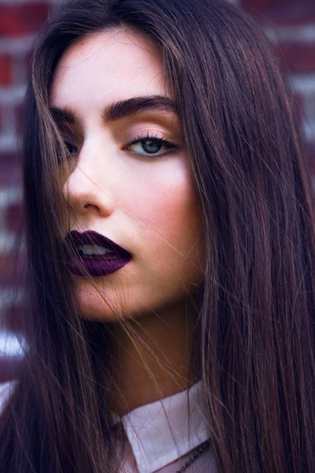 beleza | batom roxo | maquiagem | make up | beauty | maquiagens com batom roxo | maquiagens | batom roxo escuro