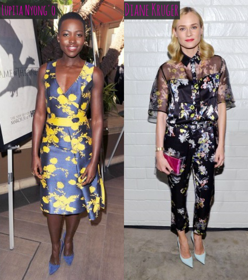 moda | moda 2014 | moda inverno 2014 | moda meia-estação 2014 | estampa floral | look com estampa floral | estampas florais | look das famosas | moda verão 2014