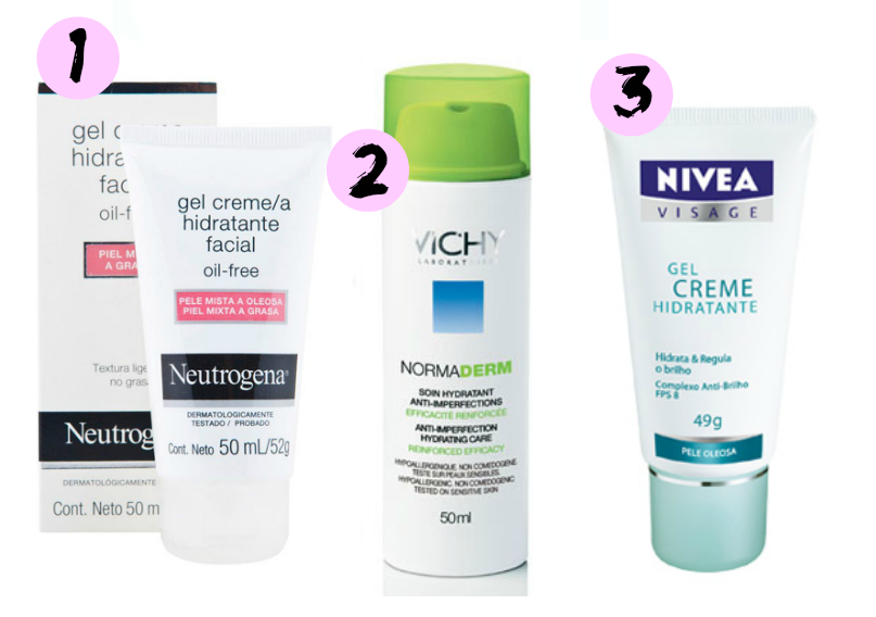 beleza | pele | pele do rosto | hidratantes | pele oleosa | hidratantes para pele oleosa | dica de cuidado com a pele oleosa
