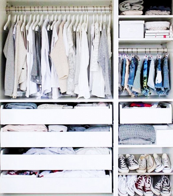 moda | consultoria de moda | organização de guarda-roupa | como organizar o guarda-roupa | ideias para organização de closet | 9 ideias para organizar seu closet