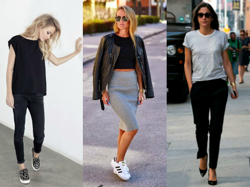 moda | visual | moda feminina | camisetas | look básico | acessórios | transformar um look básico com personalidade