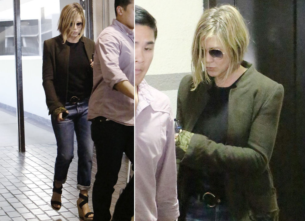 blog de moda | beleza | sobre beleza | cabelos | cabelos curtos | Jennifer Aniston de cabelo curto | escova progressiva malsucedida obriga Jennifer Aniston a cortar os cabelos