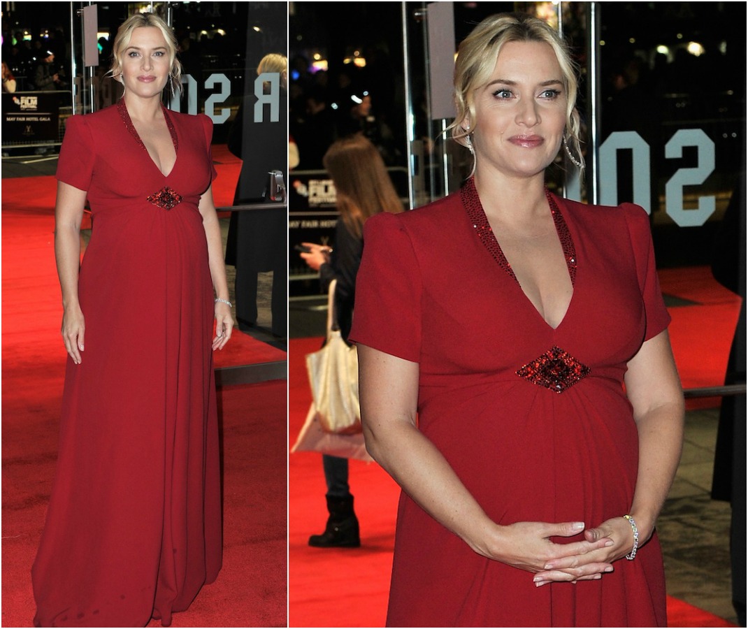 blog de moda | moda | sobre moda | looks para grávidas | Kate Winslet grávida | Kate Winslet pregnant | looks para mulheres grávidas | como se vestir na moda estando grávida