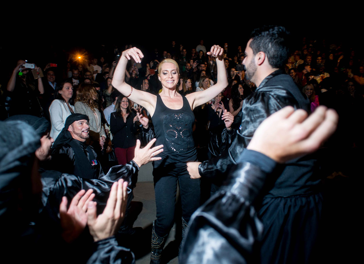 blog de moda | moda | sobre moda | entretenimento | atrizes Globais | Letícia Spiller | famosos no SPFW | Letícia Spiller no SPFW