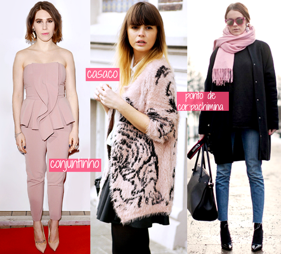 blog de moda | moda | inverno 2014 | moda 2014 | tendências inverno 2014 | rosa para o inverno | rosa é a cor do inverno | rosa claro para looks noturnos | dicas inverno 2014