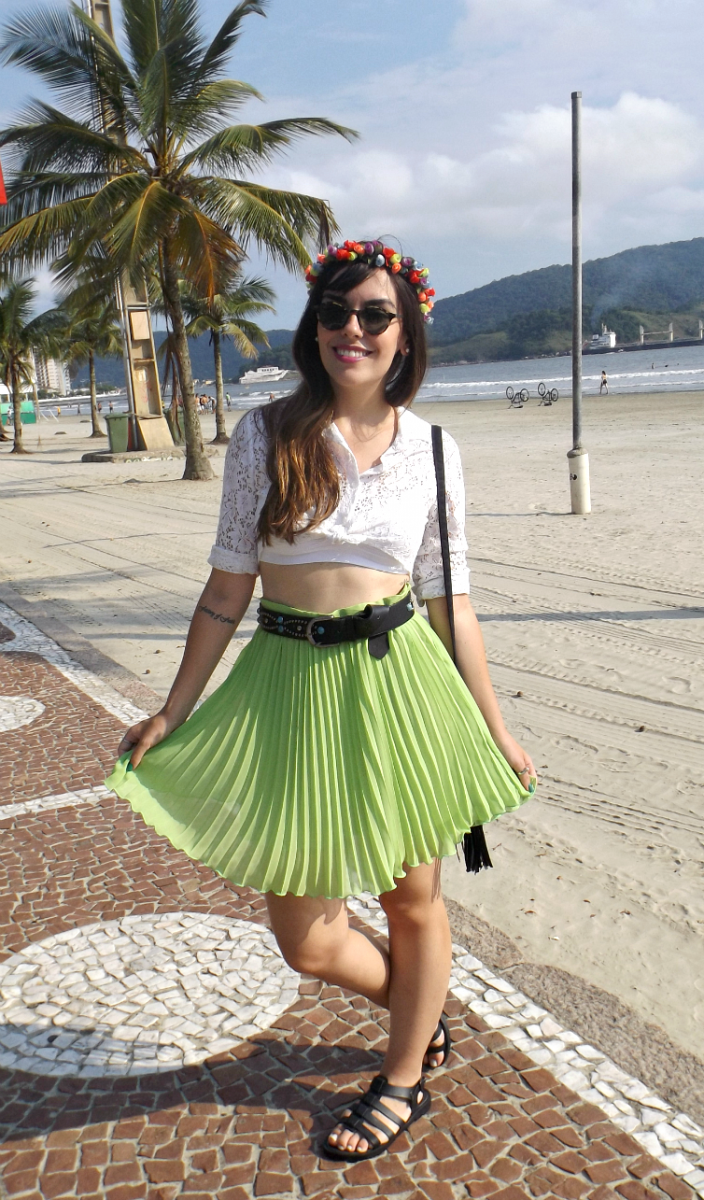 moda | look do dia | look para o dia | tiara de flores | coroa de flores | look com coroa de flores | look com tiara de flores | como usar coroa de flores