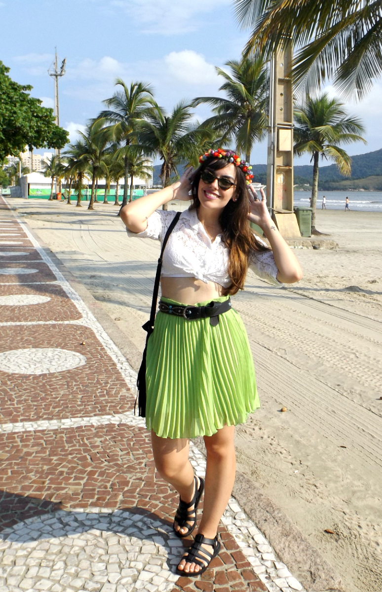 moda | look do dia | look para o dia | tiara de flores | coroa de flores | look com coroa de flores | look com tiara de flores | como usar coroa de flores