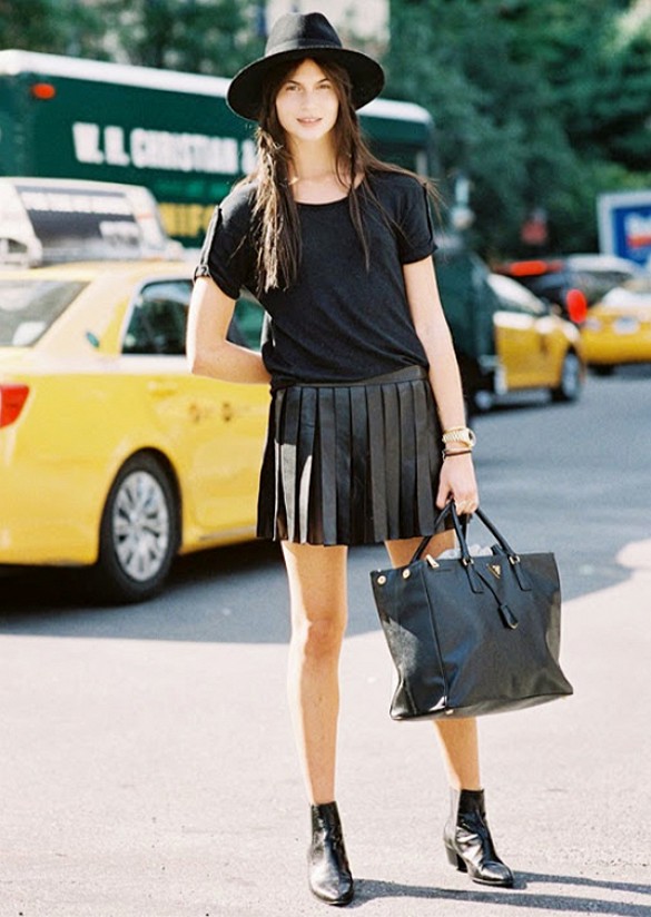 moda | dicas de moda | 5 jeitos de usar saia plissada | weekend inspiration | looks de rua | saia plissada | looks com saia plissada | moda 2014