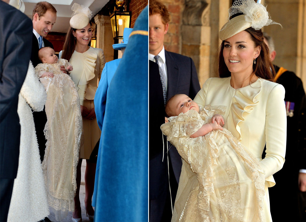 blog de moda | sobre moda | moda | look das famosas | Kate Middleton | looks de Kate Middleton | moda inglesa | moda britânica | batizado do príncipe George | look de Kate Middleton para o batizado do príncipe George