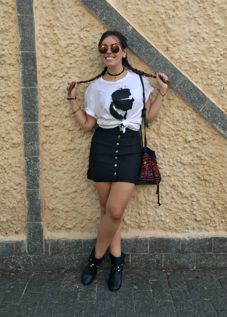 moda | moda 2016 | mini saia | saia | saia de botões | saia cintura alta | saia de saia | saia jeans | saia preta | suede skirt