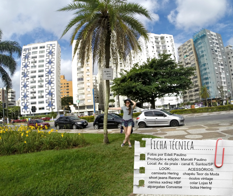 moda | look do dia | look para o dia | look com chapéu | chapéu coco | chapéu aba redonda | jeans | camisa xadrez | alpargatas | look com chapéu coco