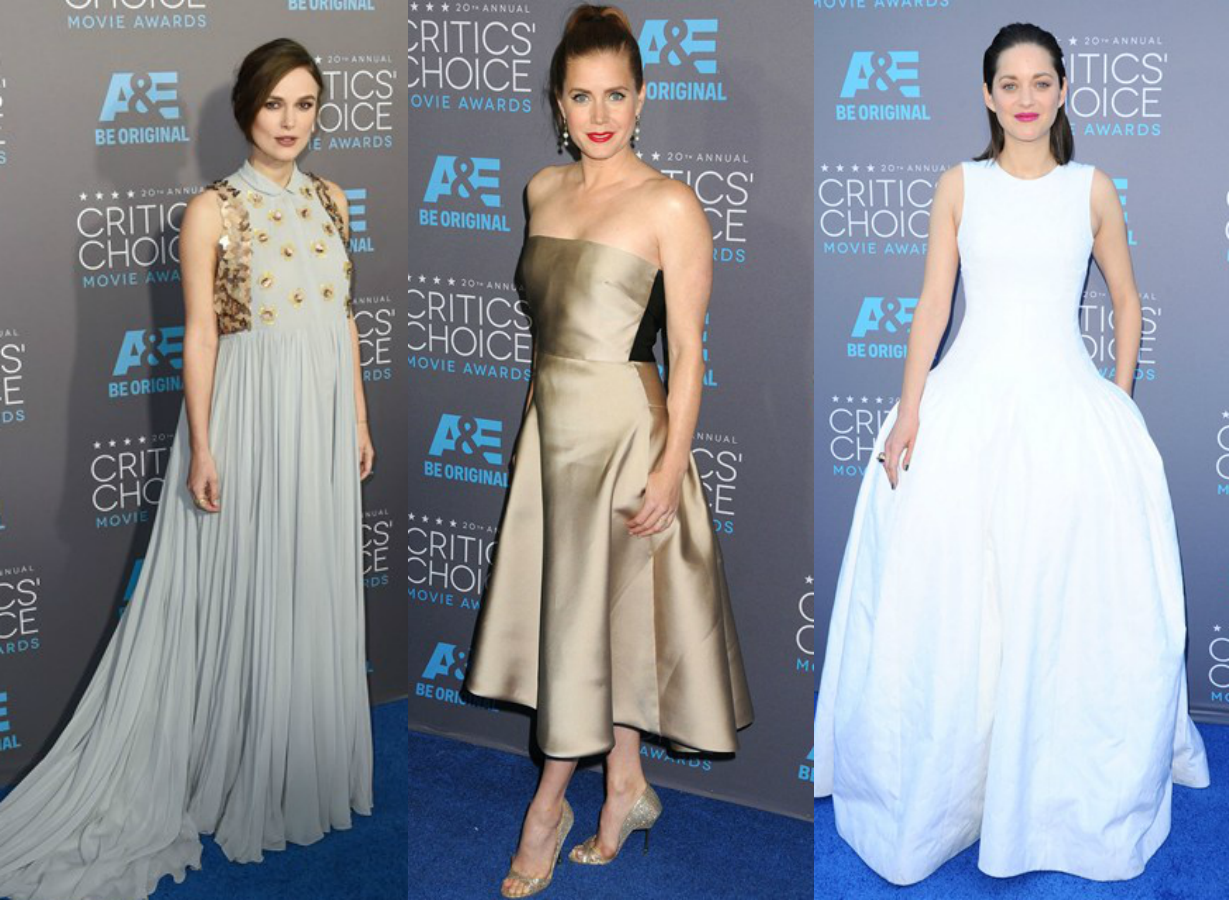 moda | dicas de moda | red carpet | tapete vermelho | Critics Choice Awards | eventos internacionais | look de festa | vestidos de festa