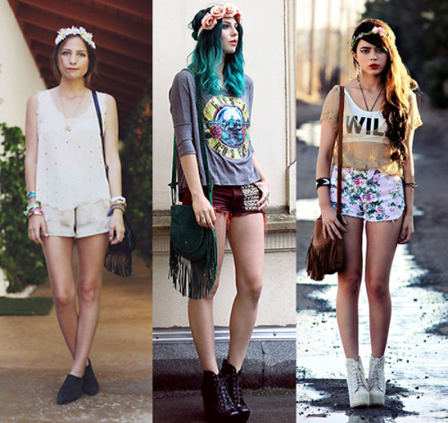 moda | verão 2015 | acessórios | acessórios de verão | coroa de flores | flowers crown | anos 70 | hippie | acessórios hippies | looks inspiradores