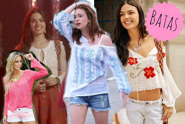 moda | moda verão 2015 | tendências verão 2015 | batas | moda das novelas | anos 90 | como usar bata | a febre das batas no verão 2015