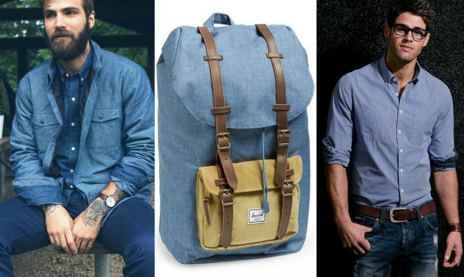 moda | moda masculina | moda para homens | moda homem | cores do ano de 2016 | moda 2016 | moda de 2016 | chambray | azul astronauta