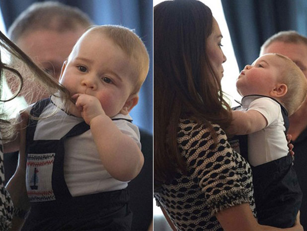 entretenimento | celebridades | famosos | Kate Middleton | Príncipe William | Kate Middleton e bebê | filho de Kate Middleton | príncipe George