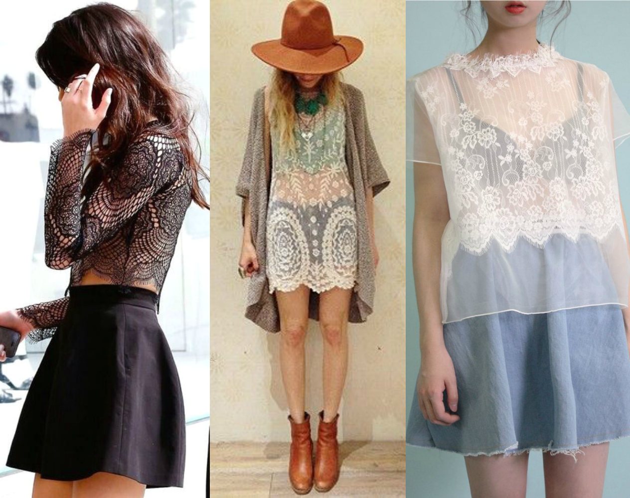 moda | moda 2015 | tendência inverno 2015 | moda inverno 2015 | renda | transparência | transparency | como usar transparência