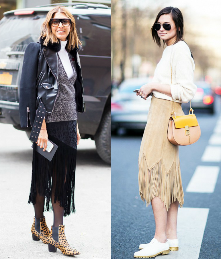 moda | moda 2015 | inverno 2015 | saia de franja | saias de franja | saia com franja | saia franja | tendência inverno 2015