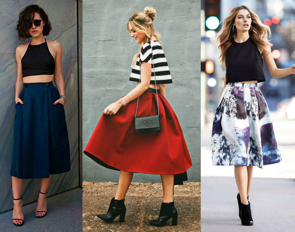 moda | moda 2016 | moda feminina | saia | roupas | saia midi | dicas de moda | tendências moda 2016